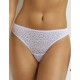 Кружевные трусы стринги Dim DAILY DENTELLE 0E95 белый, Цвет: белый, Размеры: XS