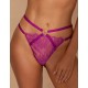 Трусики бразилиана Kinga FRUTTA SENSUALE 1253/3-B, Цвет: пурпурный, Размеры: XS