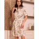 Платье-рубашка из хлопка Mia-Amore DORIN 5650, Цвет: мультицвет, Размеры: 2XL