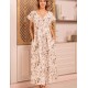 Длинное платье-рубашка Mia-Amore DORIN 5655, Цвет: мультицвет, Размеры: 2XL