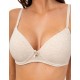 Бюстгальтер пуш-ап без косточек Sielei NATURAL COTTON 1456 ecru melange, Цвет: ecru melange (светло-бежевый), Размеры: 80B