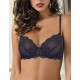 Бюстгальтер мягкий кружевной Sielei GLAM 1940 nero, Цвет: nero (черный), Размеры: 75B