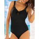 Черный совместный купальник Sielei NEW GLAM NG50 nero, Цвет: nero (черный), Размеры: 75B