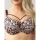 Бюстгальтер купальный Kris Line MAUI soft full cup, Цвет: леопард, Размеры: 70G