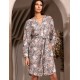 Короткая туника на пуговицах Mia-Amore DAISY 5821, Цвет: мультицвет, Размеры: 2XL