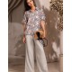 Комплект из рубашки и широких брюк Mia-Amore DAISY 5825, Цвет: мультицвет, Размеры: 2XL