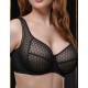 Бюстгальтер с подкроем Mioocchi ОДРИ 8384 nero, Цвет: nero (черный), Размеры: 80C