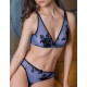 Комплект Sielei BAROQUE триангул+слипы 78265B nero, Цвет: nero (черный), Размеры: 80B
