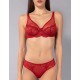 Комплект Sielei мягкая+слипы DELICE 78505C rosso, Цвет: rosso (красный), Размеры: 80C