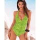 Слитный купальник Sielei ZEBRA ZB53 lime, Цвет: lime (лайм), Размеры: 85B