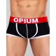 Мужские укороченные боксеры Opium R-139 черный, Цвет: черный, Размеры: XL