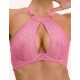 Бюстгальтер холтер Bella Misteria ROSE KISS soft bralette розовый, Цвет: розовый, Размеры: 65B