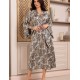 Халат из смесового шелка Mia-Amore ANITA 4759, Цвет: мультицвет, Размеры: 2XL/3XL