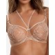 Бюстгальтер балконет мягкий Bella Misteria CARAMEL MIRROR soft balconette, Цвет: телесный, Размеры: 65E