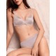 Комплект Lormar ULTRASHINE балконет+слипы Shi53909 ОЗ27 greige, Цвет: greige (серо-бежевый), Размеры: 70B