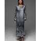 Длинное домашнее платье Mia-Amore KARMELITA 4727, Цвет: мультицвет, Размеры: 2XL