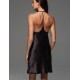Сорочка с открытой спинкой Mia-Amore KARMELITA 4730, Цвет: черный, Размеры: 2XL