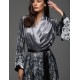Короткий домашний халат Mia-Amore KARMELITA 4733, Цвет: мультицвет, Размеры: 2XL/3XL