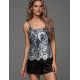 Пижама топ с шортами Mia-Amore KARMELITA 4734, Цвет: мультицвет, Размеры: 2XL