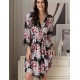 Трикотажный халат Mia-Amore ABBEY 5553 черный, Цвет: черный, Размеры: 2XL/3XL