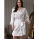 Короткий запашной халат Mia-Amore DIORA 4993 молочный, Цвет: молочный, Размеры: 2XL/3XL