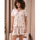 Пижама футболка с шортами Mia-Amore NYMPHEA 5844, Цвет: пастельный, Размеры: 2XL