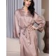 Длинный запашной халат Mia-Amore FLORENCE 2359, Цвет: карамель, Размеры: 2XL/3XL