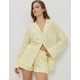 Пижама с шортами из модала Aruelle CASSIA, Цвет: жёлтый, Размеры: S