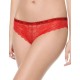Кружевные трусы бразилиана Opium T-61 красный, Цвет: красный, Размеры: XL