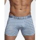 Трусы-боксеры Cornette HIGH EMOTION 508 белый/голубой, Цвет: белый/голубой, Размеры: L