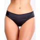 Атласные трусы бразилиана OPIUM ISTINTO 480, Цвет: черный, Размеры: XL