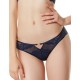 Трусы бразилиана Esotiq 37490 DARLING темно-синий, Цвет: темно-синий, Размеры: S