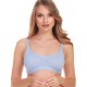Хлопковый топ бралетт Jolidon SO SOFT S2077 голубой, Цвет: голубой, Размеры: L