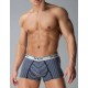 Трусы боксеры Opium R-42, Цвет: серый/тёмно-синий, Размеры: M