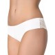 Трусы бразилиана Julimex TANGA PANTY белый, Цвет: белый, Размеры: L