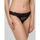 Кружевные трусы танга Amelie NINA 1009-2 черный, Цвет: черный, Размеры: M