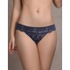 Кружевные трусы бразилиана Mioocchi LAURA 7640 perla blu, Цвет: perla blu (синий жемчуг), Размеры: L