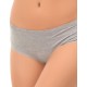Трусы шорты хлопковые Sielei I PERFETTI 1251 PANTY grigio melange, Цвет: grigio melange, Размеры: S