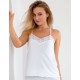 Топ с оригинальной спинкой Akcent 102 белый, Цвет: белый, Размеры: M