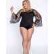 Боди Akcent 518, Цвет: черный, Размеры: 3XL