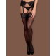 Чулки Obsessive MIXTY STOCKINGS, Цвет: черный, Размеры: S/M