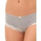 Трусы брифы хлопок Sielei I PERFETTI 1261 CULOTTE grigio melange, Цвет: grigio melange, Размеры: XL