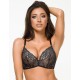 Бюстгальтер супер пуш-ап без косточек Alles OPIUM SUPER P-UP, Цвет: черный, Размеры: 75E