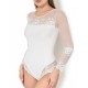 Боди с цветочным кружевом Janira 1045266 GRETA BODY ivory, Цвет: ivory (крем), Размеры: XL
