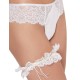 Подвязка кружевная Esotiq 37866 GRACE шампань, Цвет: шампань, Размеры: S/M