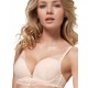 Бюстгальтер балконет с пуш-ап Esotiq 37881 GARDENIA, Цвет: телесный, Размеры: 70E