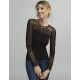 Кофта с длинным рукавом Janira GRETA 1045121 negro, Цвет: negro (черный), Размеры: S
