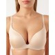 Бюстгальтер планж пуш-ап без косточек Coquette Revue FREEDOM 53001Т, Цвет: телесный, Размеры: 70B