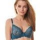 Бюстгальтер балконет пуш-ап Esotiq 37439 FLAVOUR бирюзовый, Цвет: бирюзовый, Размеры: 70B