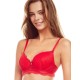 Бюстгальтер балконет с пуш-ап Esotiq ALLURING 36323 красный, Цвет: красный, Размеры: 70B
